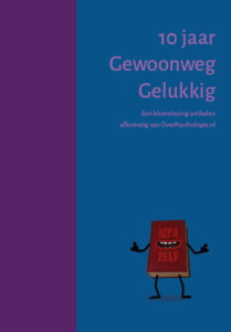 Voorkant van het boek 10 jaar Gewoonweg Gelukkig